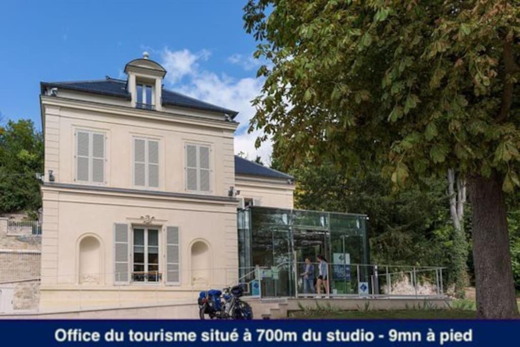 Amman Studio Avec Terrasse Au Coeur Du Village Impressionniste Auvers-sur-Oise Exteriér fotografie